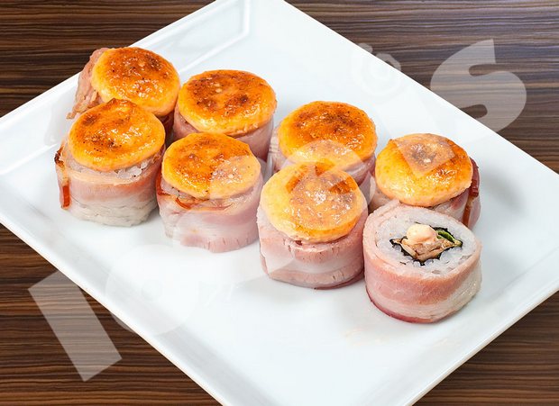 Запечённые роллы Кавасаки